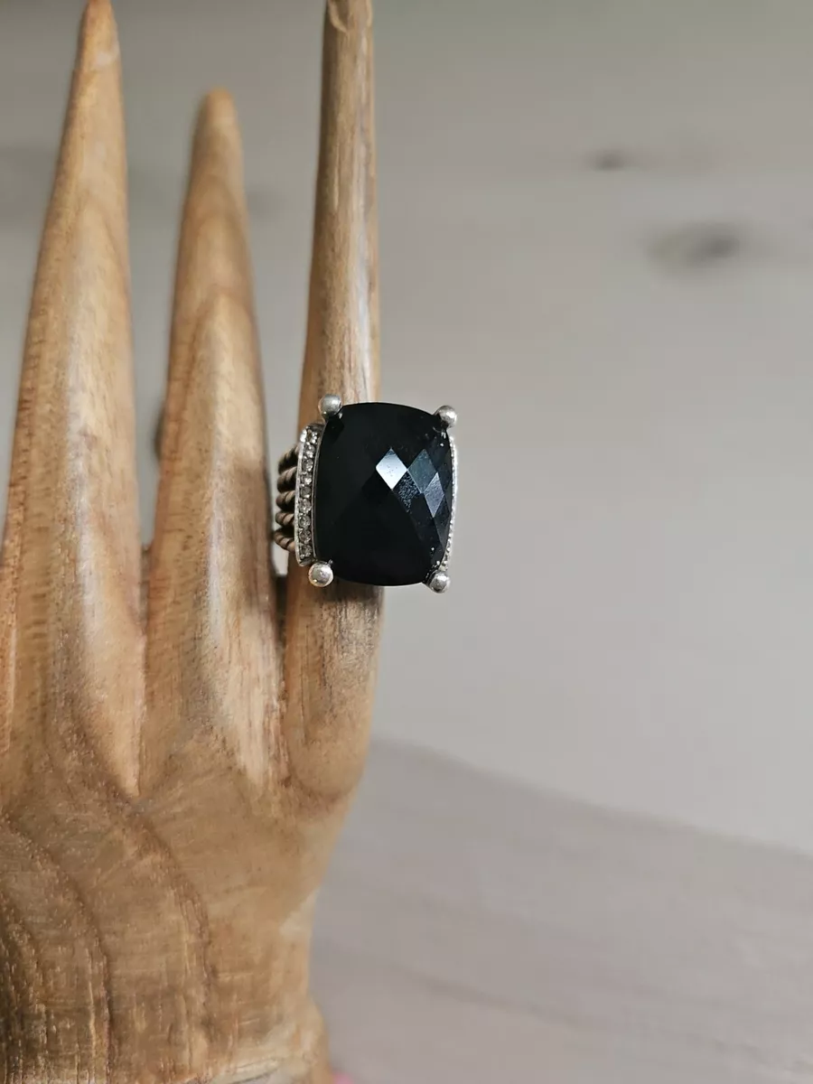 David yurman clear stone best sale ring