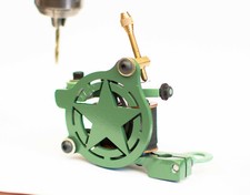 Mictlan Irons Handmade Tattoo Machine Army