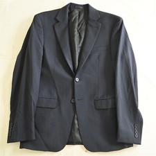 Calvin Klein 38S Navy Blue 100 Wool Mens Blazer Sport Coat Jacket