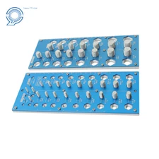 Bolt Size and Thread Gauge Bolt and Nut Identifier Gauge (21 Inch and 17 Metric)