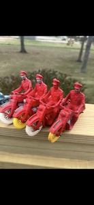 Vintage 1950s Auburn Rubber Motorcycle Collection 7 Bikes