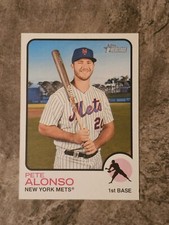 2022 Topps Heritage Oversized 1973 Box Topper Loader Pete Alonso #OB-PA 🔥 