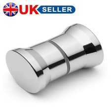 Replacement Handle For Shower Door Knob Chrome Plated Cone Shaped Elegant Design