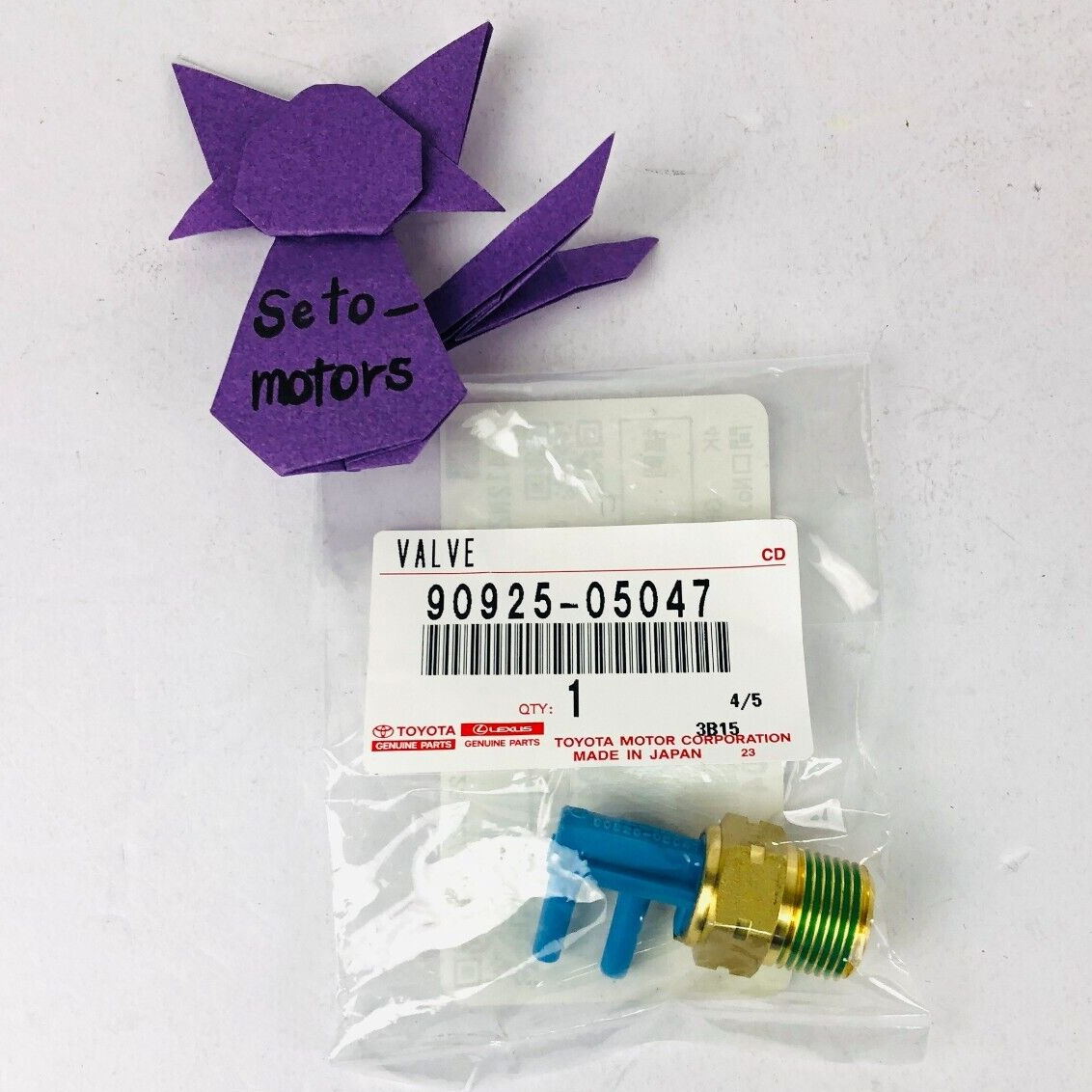 TOYOTA GENUINE CELICA 4RUNNER PICKUP BIMETAL VACUUM SWITCHING