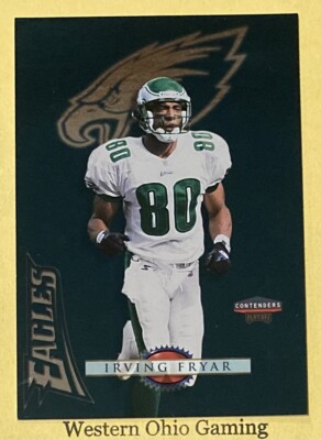 1998 Playoff Contenders Irving Fryar #22 Team Checklist Jumbo Card