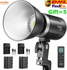 Godox ML60 60W Handheld LED Video Light CRI96 TLCI 97 with 2 NP-F970 Battery