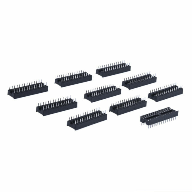 Pack of 1-10 IC socket 28-pin DIP28 DIP-28 DIP