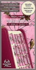 Realtree Pink Camo Bible Tabs by 