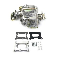 2 Bbl Motorcraft 2150 Carb For Ford With Adapter To Chevy Gm Tbi Intake Manifold