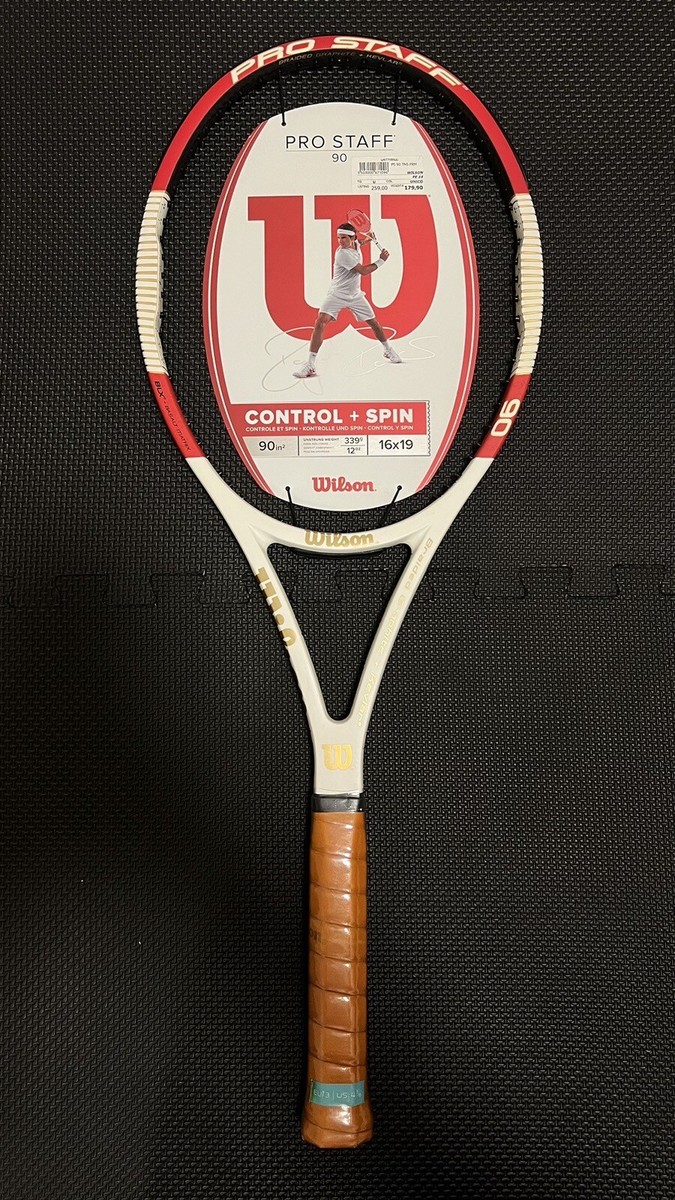 New Old Stock Wilson Pro Staff 90 2014 Tennis Racquet - 4 3 New Old Stock Wilson Pro Staff 90 2014 Tennis Racquet - 4 3