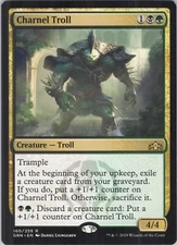 Charnel Troll NM (#2) #160 Guilds of Ravnica MTG