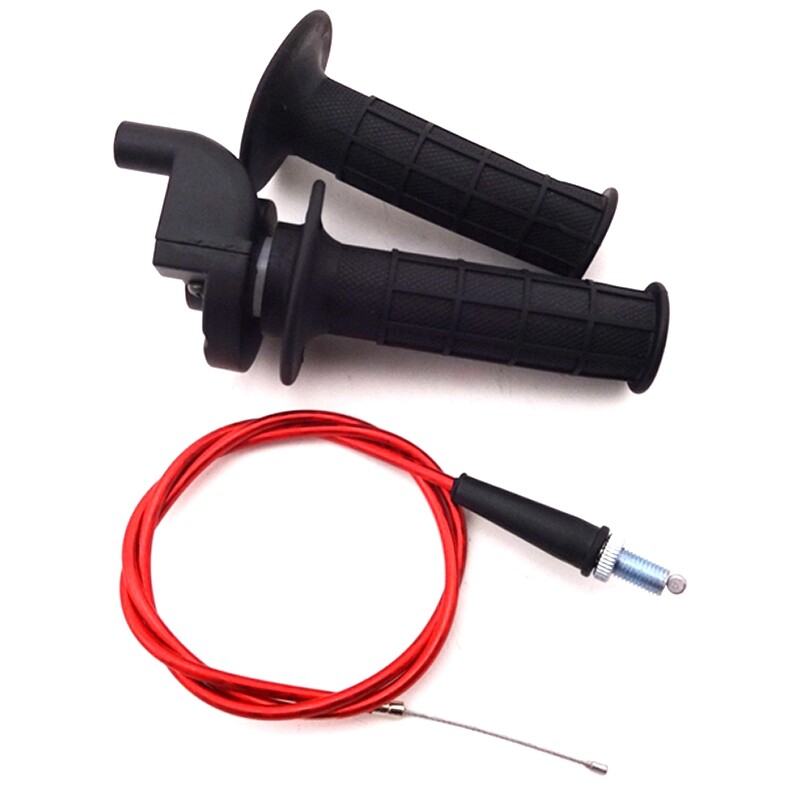 Twist Throttle Cable+Hand Grips For 110cc 125cc 140cc CRF50 SSR - Foto 8
