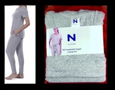 N Natori 2pc Jogger/lounge/pajama Set,Short Sleeve,light Weight,SIZE 2XL (20)