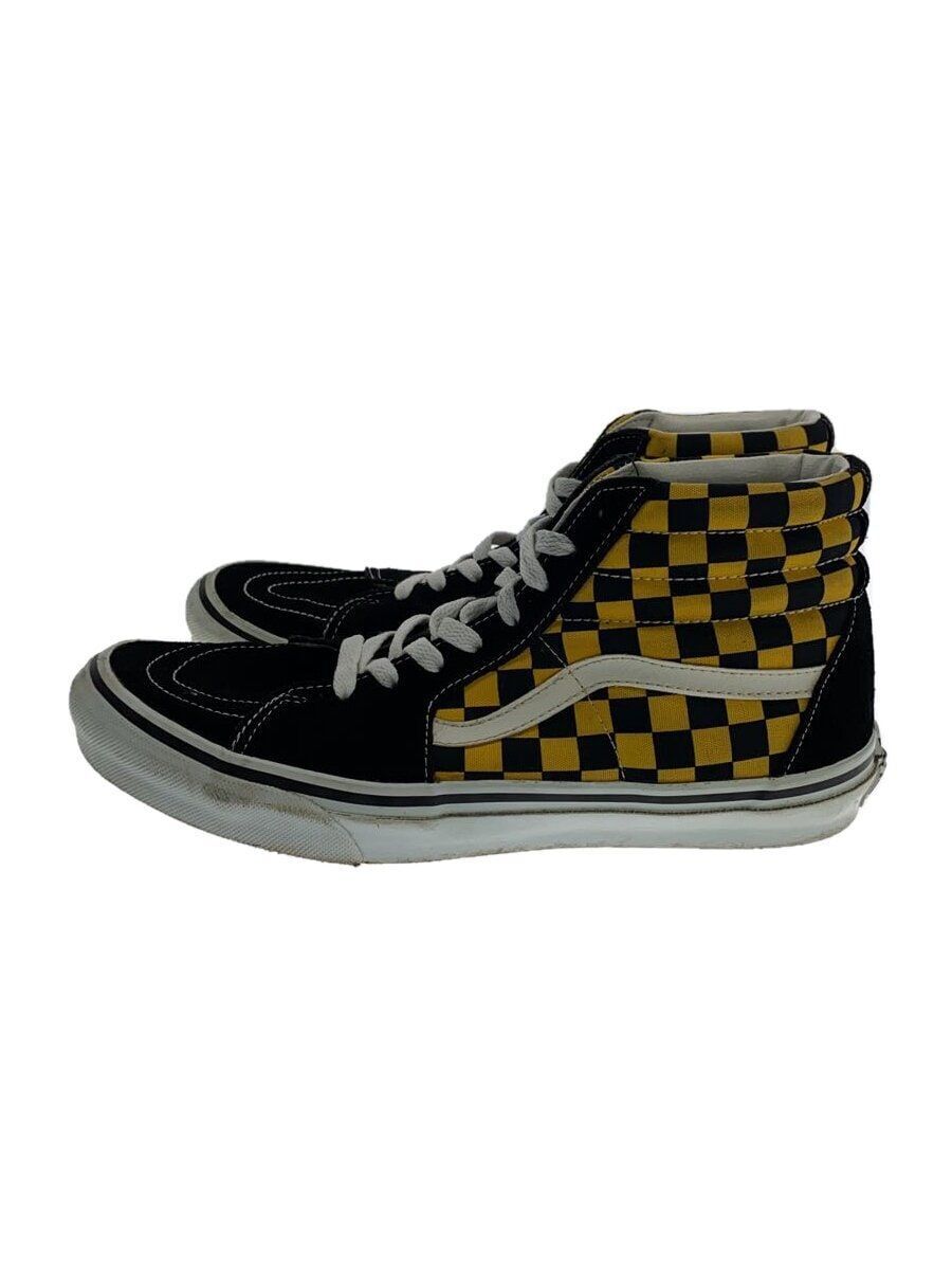 VANS High Top Sneakers Late 90s SK8-Hi Black Suede Checker Used | eBay
