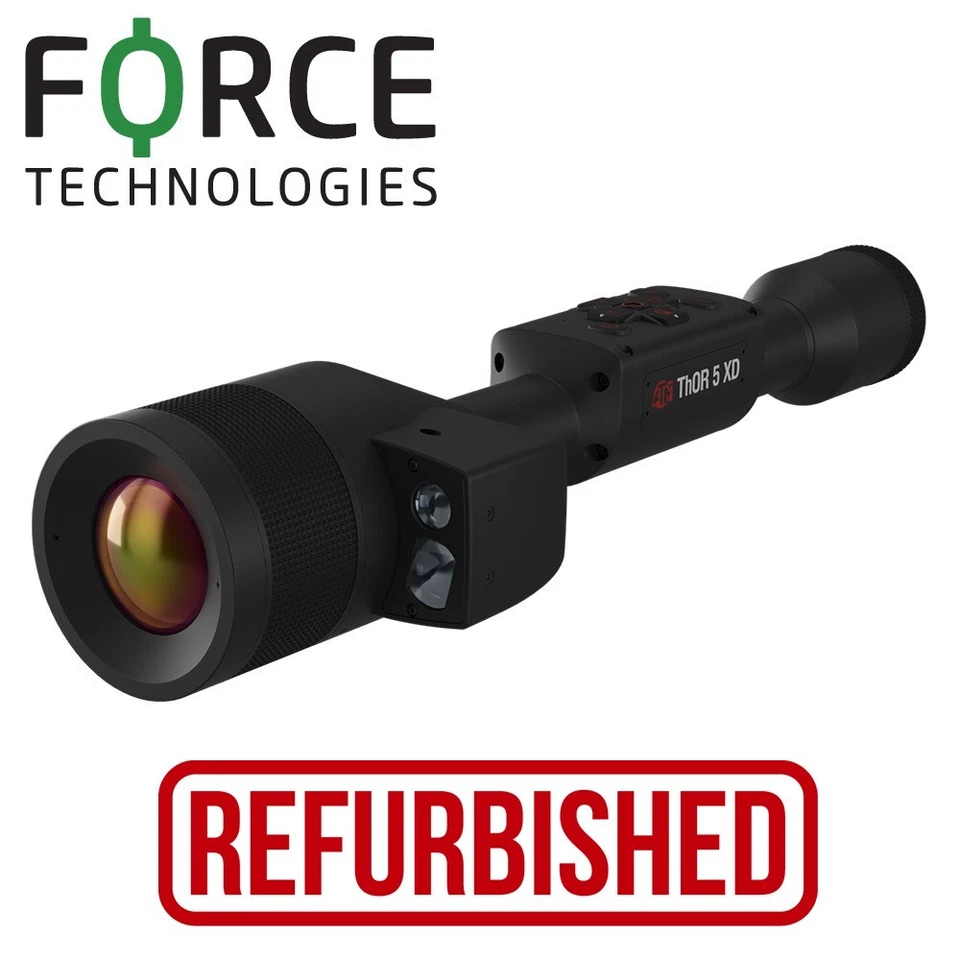 Refurbished ATN Thor 5 XD LRF 2-20x,1280x1024, Smart Thermal RifleScope with LRF