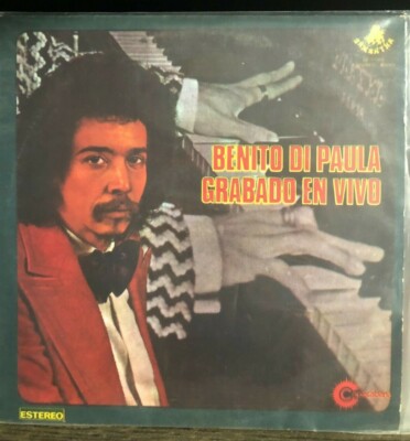 Benito Di Paula, Grabado en Vivo, 1975 Mexican Lp MPB