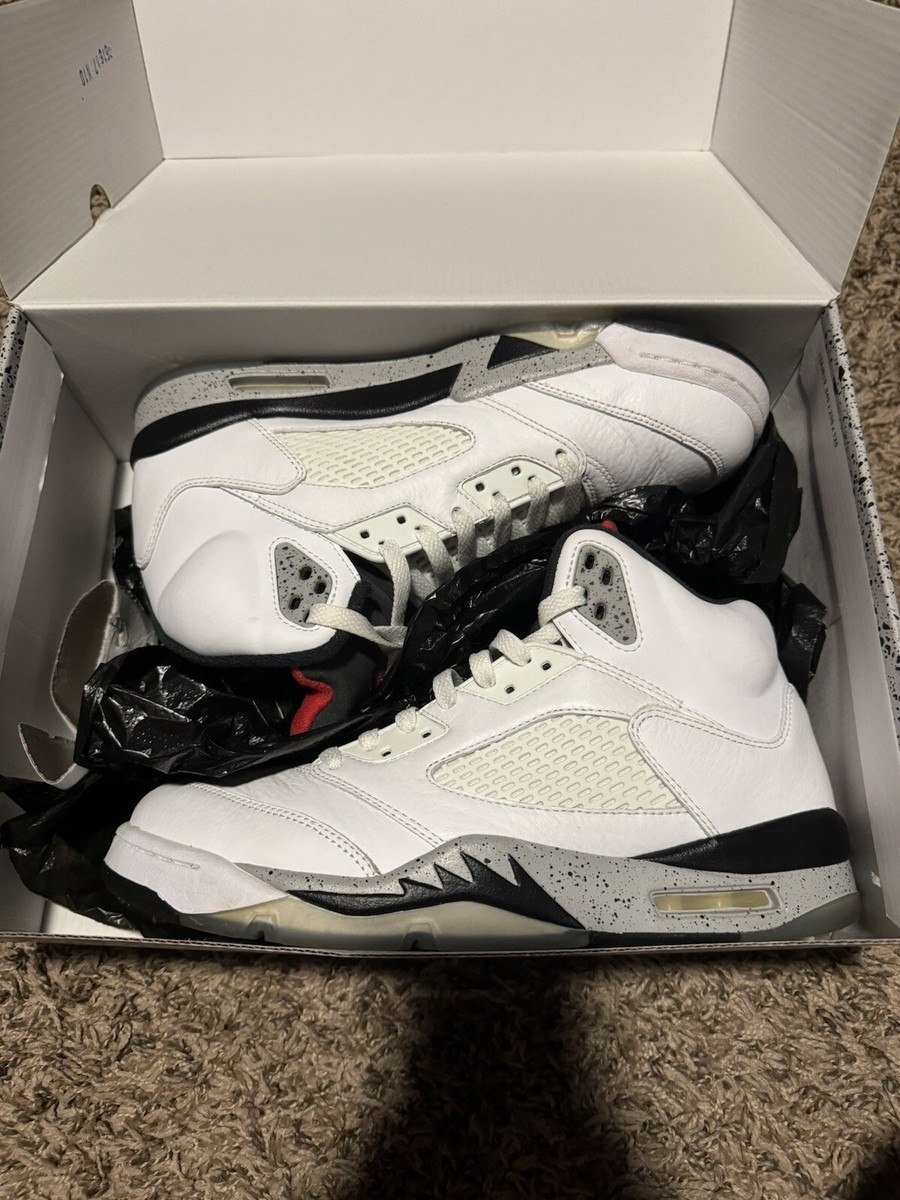 Size 10 Air Jordan Retro White Cement 886060337054|