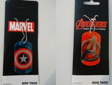 Avengers,Captain America Marvel DC Comics Dog Tags