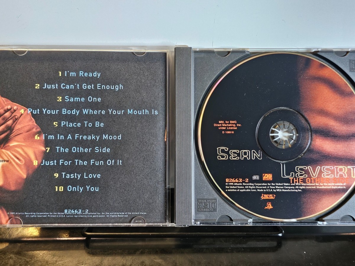 The Other Side by Sean Levert (CD, Jun-1995, Atlantic (Label 