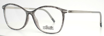 SILHOUETTE SPX 1592 75 6500 Grey Marble Womens Eyeglasses 53-14-130 B:39