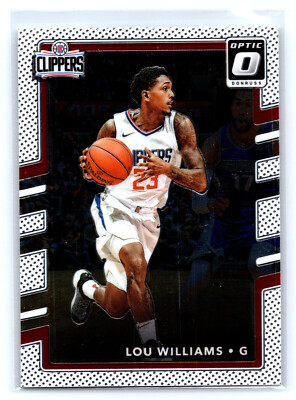 2017-18 Donruss Optic Basketball 65 Lou Williams - Los Angeles Clippers