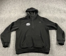 Venum UFC Strike Hoodie Mens XL Black Full Zip Pockets MMA Fighting Sports