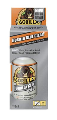Gorilla Glue CRYSTAL CLEAR Klebstoff Für Innen/Außen 110 ml
