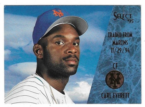 1995 Select Carl Everett #142 card