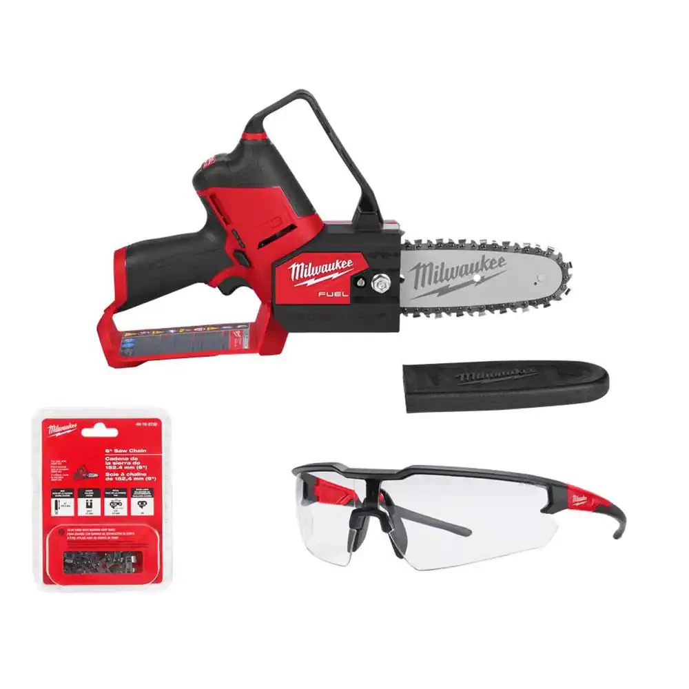 Milwaukee chainsaw 12 inch deals