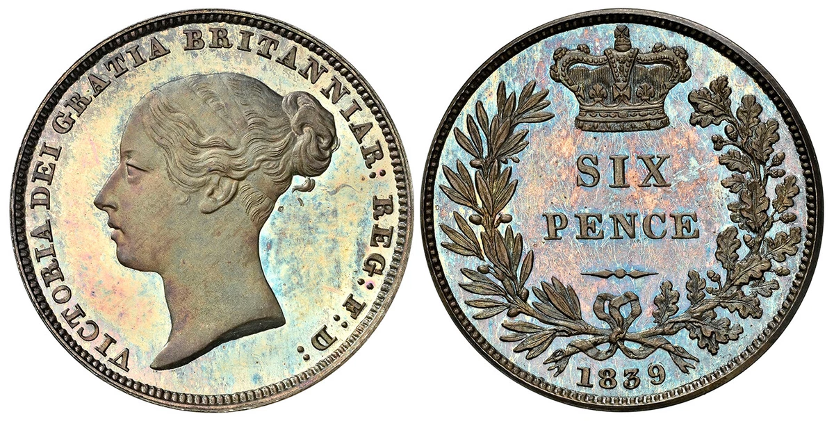 1839 Year UK Sixpences for sale | eBay