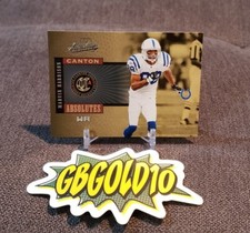 2005 Canton Absolutes SILVER /250 Marvin Harrison HOF INSERT Indianapolis Colts