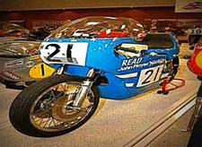 A4 Metal Sign Norton JPS 750 Daytona