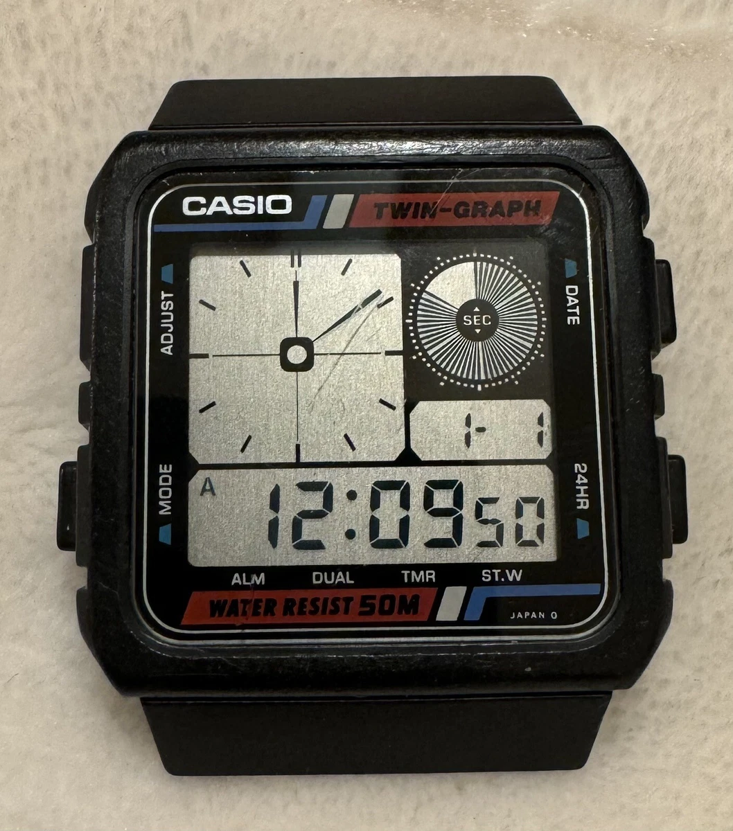 casio ae 20w twin graph