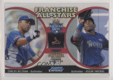2012 Bowman Chrome Franchise All-Stars Carlos Beltran Oscar Taveras #FAS-BT 0p6