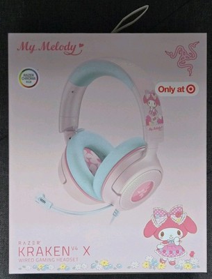 Razer Kraken V4 X Gaming Headset - My Melody Edition - Wired Gaming Headset  