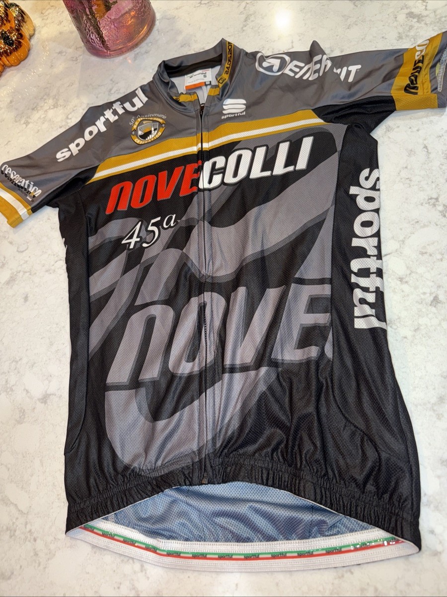 Anniversary Fausto Coppi NoveColli Team Cycling jersey shirt -sz