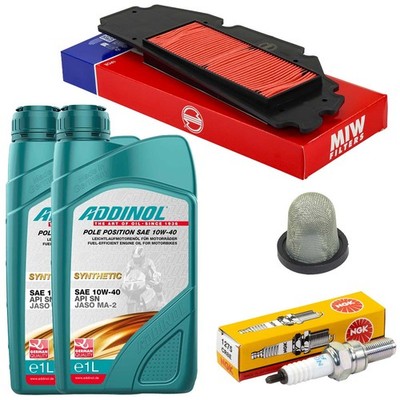 Öl Wartung 2L Set Ölsieb Luftfilter Zündkerze für SYM Joymax 300 RFGLWA70 19-25