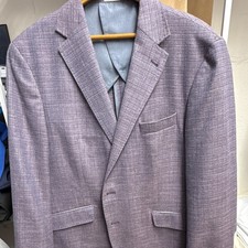Joseph Abboud Modern Fit Purple Sport Coat 46...