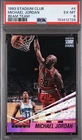 Michael Jordan MJ Card PSA 7 Beam Team Vintage Topps Stadium Club Chicago 1993