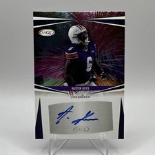2025 SAGE High Series Autograph Austin Keys #A-AK Auburn Tigers Football
