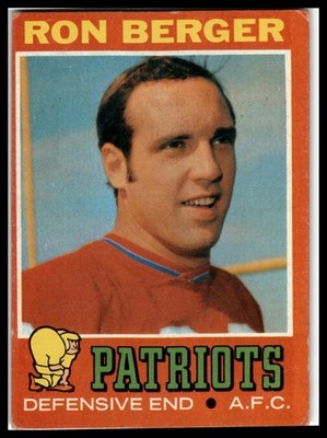 1971 Topps #107 Ron Berger
