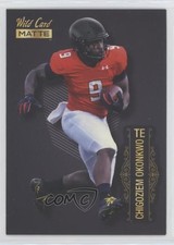 2022 Wild Card MATTE Black Chigoziem Okonkwo #MB-126 Rookie RC 0o1d. rookie card picture