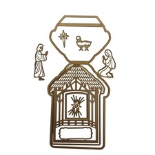 Anna Griffin Nativity Easel Card Dies