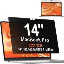Screen Protector for MacBook Pro 14 Inch, Privacy, Anti Blue Light Glare