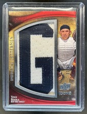 2009 Upper Deck Icons Yogi Berra Immortal Lettermen Patch VAR #/45 Yankees