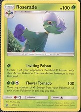 Roserade 5/156 Sm-Ultra Prisma Regolare - Carta Pokémon