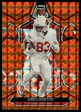 2024 Panini Mosaic #4 Greg Dortch Mosaic Orange #/199