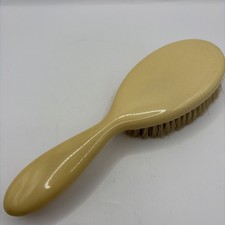 Vintage Bakelite brush butterscotch color