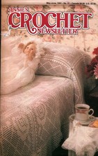 Annie's Crochet Newsletter Magazine  May-June 1991 No. 51