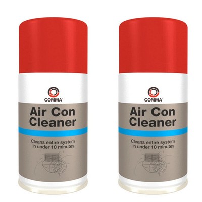 2 x Comma Aircon Cleaner anti bacteria freshener easy Air Con Bomb 150ml